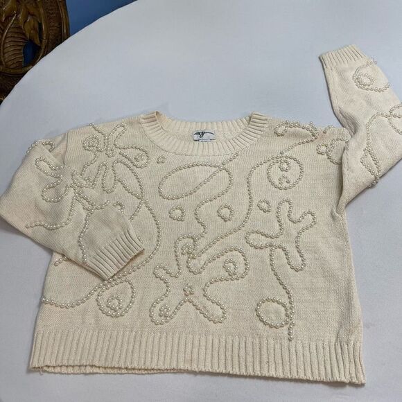 Vintage MY Pearl Y2K Sweater VTG Size Medium - Picture 9 of 13